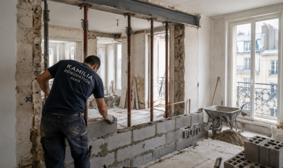 Travaux de maçonnerie à Paris