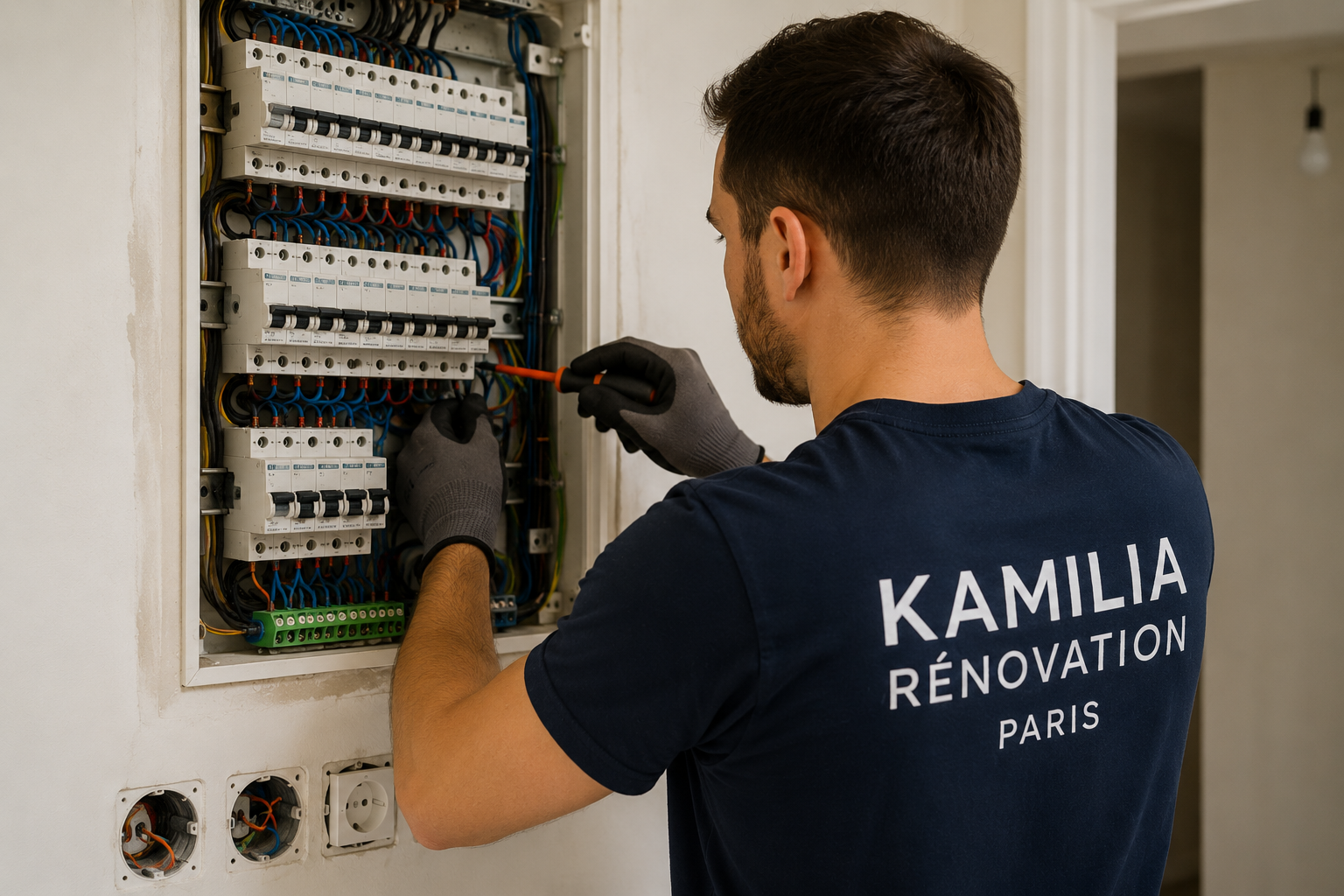 Travaux d’électricité à Paris
